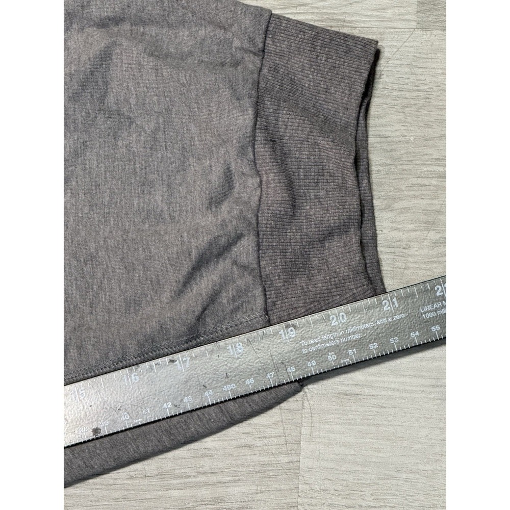 Lane Bryant LIVI Active French Terry Capri Jogger 18/20 Gray Elastic Waist NEW - Picture 7 of 9